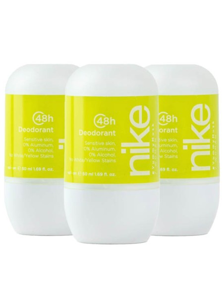 Nike Pack Yummy Musk Woman Desodorante Roll-on 50ml 3 unidades