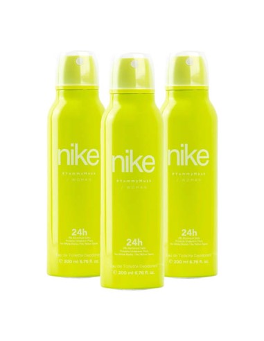 Pack Nike Yummy Musk Woman Desodorante Spray 200ml 3 uds