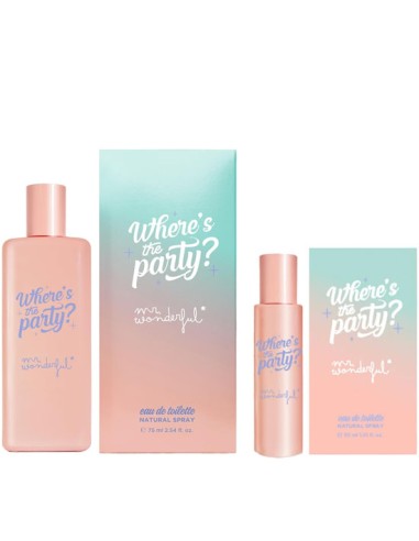 Pack Mr. Wonderful Where's the Party Eau de...