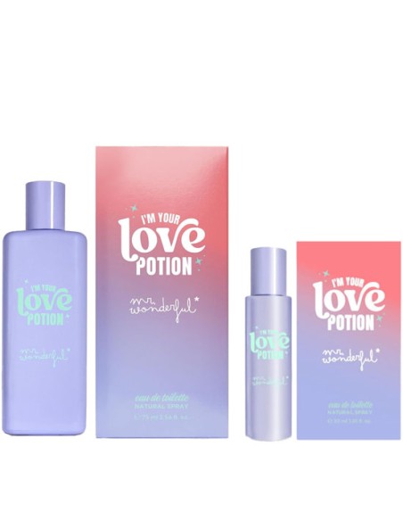 Pack Mr. Wonderful Love Potion Eau de Toilette 75ml + 30ml