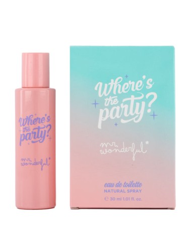Mr. Wonderful Where's The Party? Eau de Toilette 30ml