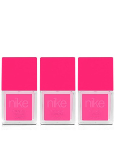 Pack Nike Trendy Pink Eau de Toilette para Mujer 30ml 3 uds