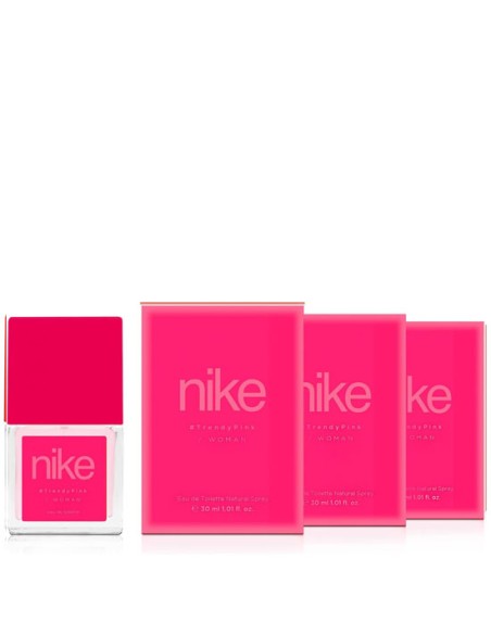 Pack Nike Trendy Pink Eau de Toilette para Mujer 30ml 3 uds