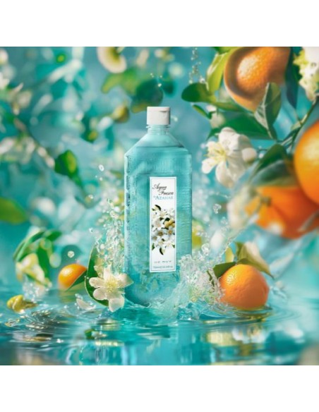 AGUA FRESCA DE RUY - Azahar, Perfume unisex, 750 ml, Colonia hombre y mujer, Eau de Toilette masculina y femenina, Aroma Cítrico y Floral, Fragancia Suave de larga duración ✅ Entrega 24/72h