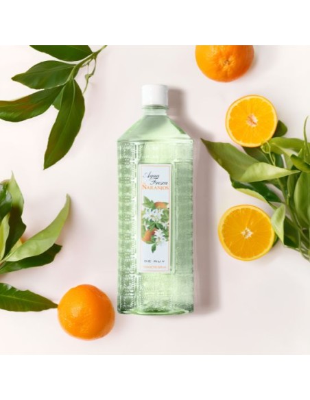AGUA FRESCA DE RUY - Naranjos, Perfume unisex, 750 ml, Colonia hombre y mujer, Eau de Toilette masculina y femenina, Aroma Cítrico y Herbal, Fragancia Suave y de larga duración ✅ Entrega 24/72h