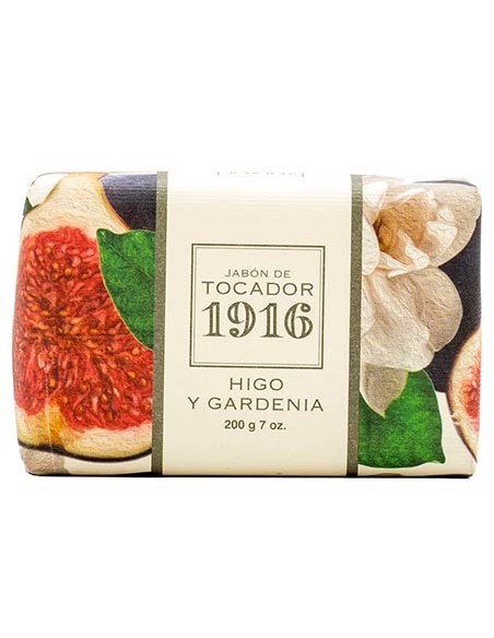 1916 Jabon de tocador Higo Gardenia