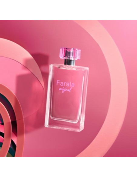 FARALA - Original, Colonia mujer, 75 ml, 150 ml, Estuche de regalo, Perfume Formato Spray, Eau de Toilette Natural y femenina, Aroma Floral Especiado, Fragancia Fresca, Juvenil y de larga duración ✅ Entrega 24/72h