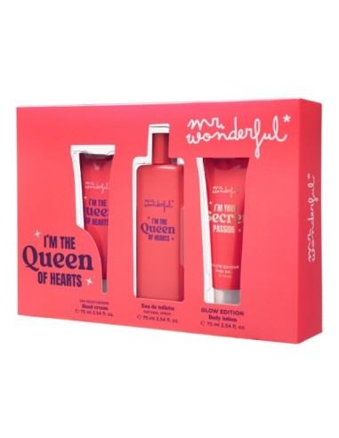 Mr. Wonderful I'm The Queen Of Hearts Estuche Regalo para Mujer