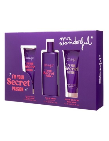 Mr. Wonderful I'm Your Secret Passion Estuche Regalo para Mujer