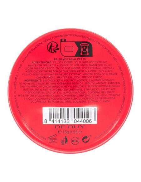 Mr. Wonderful Lovely Strawberry  Lip Balm SPF15 15 gr.