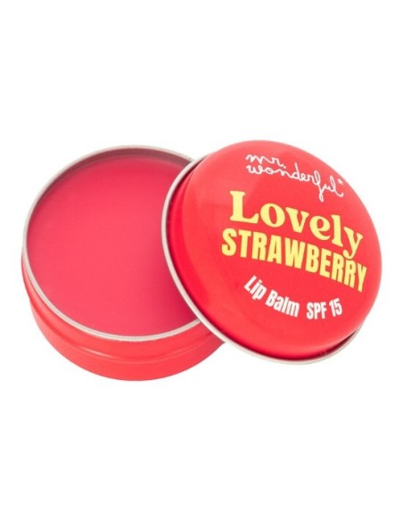Mr. Wonderful Lovely Strawberry  Lip Balm SPF 15 15ml Mr. Wonderful Lovely Strawberry  Lip Balm SPF 15 15ml
