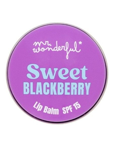 Mr. Wonderful Sweet Blackberry  Lip Balm SPF15 15ml