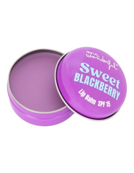 Mr. Wonderful Sweet Blackberry  Lip Balm SPF15 15ml Mr. Wonderful Sweet Blackberry  Lip Balm SPF15 15ml