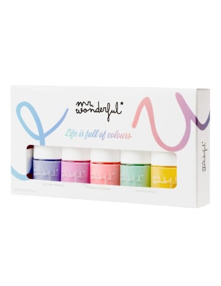 Mr. Wonderful Estuche Laca de Uñas 5 uds 8ml