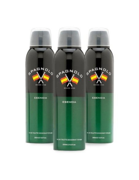 Pack Spagnolo Esencia Desodorante Spray 200ml 3 uds