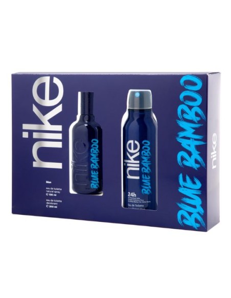 Nike Blue Bamboo Man Estuche de Regalo Nike Blue Bamboo Man Estuche de Regalo
