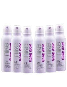 Pack Nike Floral Boom Woman Desodorante Spray 200ml 6 uds