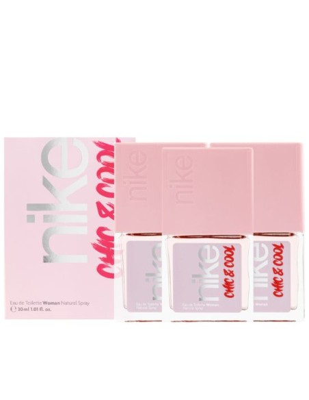 Pack Nike Chic & Cool Woman Eau de Toilette 30ml 3 uds