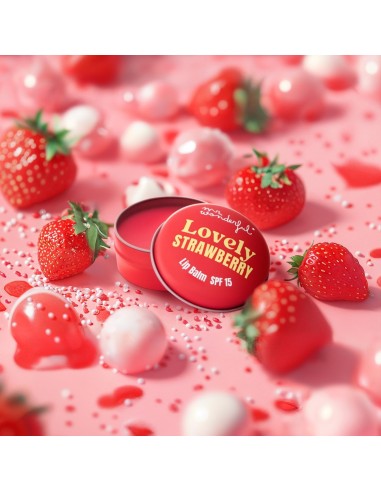 Mr. Wonderful Lovely Strawberry  Lip Balm SPF15...