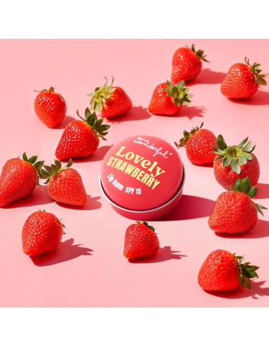 Mr. Wonderful Lovely Strawberry  Lip Balm SPF15...