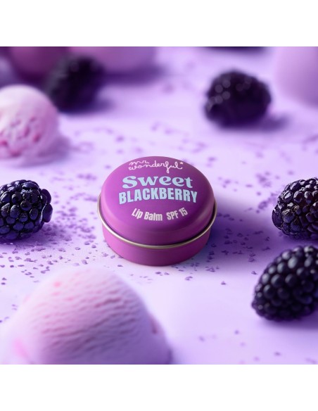 Mr. Wonderful Sweet Blackberry  Lip Balm SPF15 15ml