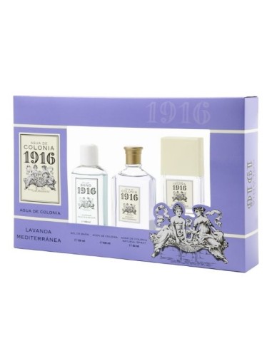 1916 Lavanda Mediterránea Estuche de Regalo Unisex