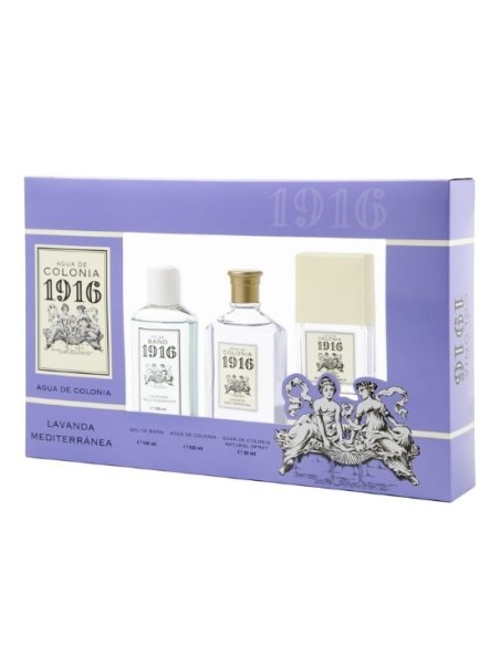 1916 Lavanda Mediterránea Estuche de Regalo Unisex