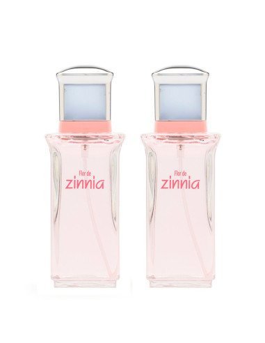 Pack Flor de Zinnia Eau de Toilette para mujer 100ml 2 uds