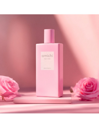 AMICHI - Fruity Rose, Perfume Mujer, 150 ml,...
