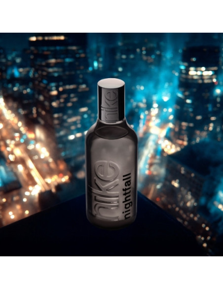 NIKE - Nightfall Man, Colonia hombre, 150 ml, Perfume Spray, Eau de Toilette Natural y masculina, Aroma de larga duración - Entrega 24/72h