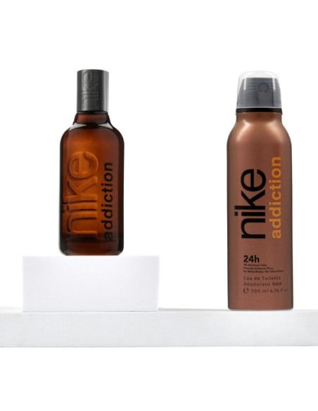 NIKE - Addiction Man Estuche de regalo de 2 piezas, Perfume Spray, Eau de Toilette Masculina, Aroma de larga duración - Entrega 24/72h