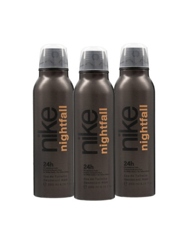 Pack Nike Nightfall Man Desodorante Spray 200ml 3 uds