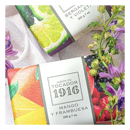 1916 Mango & Frambuesa Jabón de Tocador 200gr