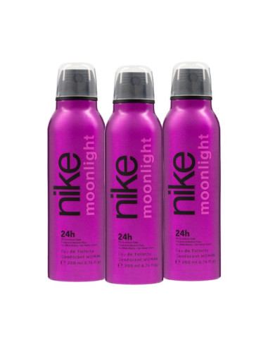 Pack Nike Moonlight Woman Desodorante Spray 200ml 3 uds