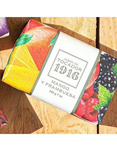 1916 Mango & Frambuesa Jabón de Tocador 200gr