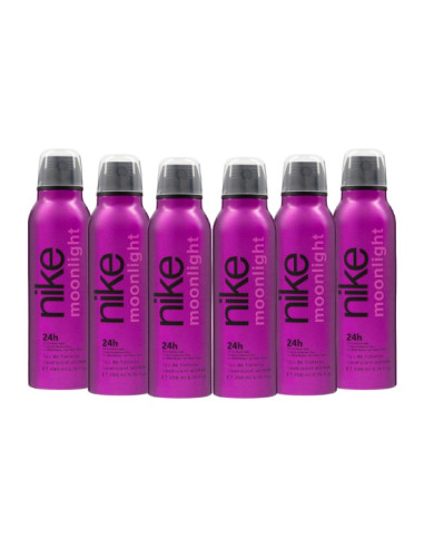 Pack Nike Moonlight Woman Desodorante Spray 200ml 6 uds