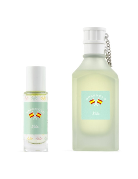 SPAGNOLO - Kids, Colonia niños, 100 ml, 150 ml, Estuche de regalo de 2 piezas, Perfume Spray, Eau de Toilette infantil, Aroma larga duración - Entrega 24/72h