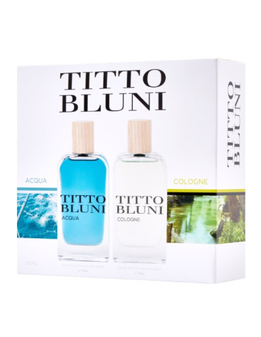 Titto Bluni Estuche de Regalo Acqua y Cologne Uomo