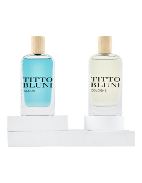 TITTO BLUNI - Acqua y Cologne Uomo, 150ml, Perfume Hombre, Estuche de Regalo de dos piezas, Perfume Spray, Eau de Toilette Masculina, Aroma larga duración - Entrega 24/72h