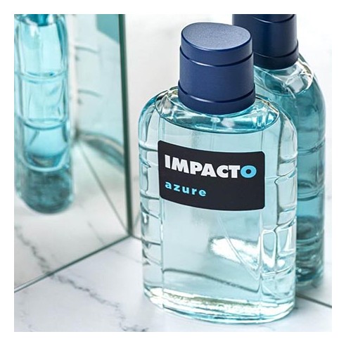Impacto Azure Eau de Cologne para hombre 200ml