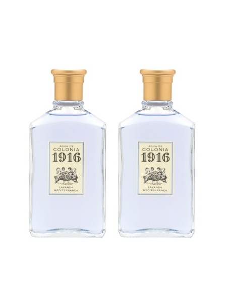Pack 1916 Lavanda mediterránea Eau de Cologne 200ml 2 uds