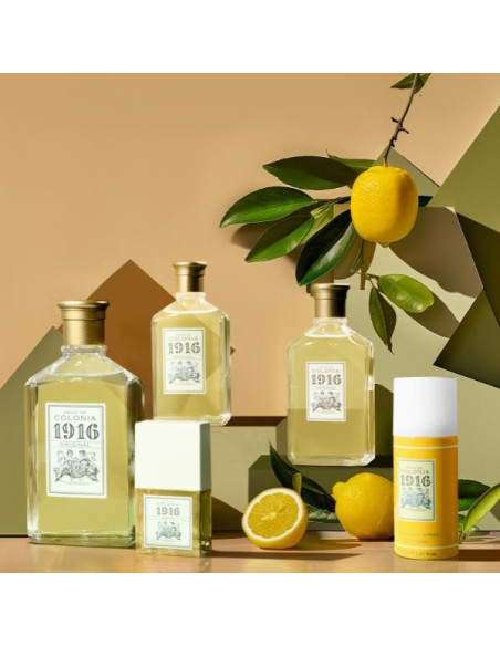 1916 - Original 750 ml, Agua de Colonia Hombre y Mujer, Perfume Unisex, Eau de Toilette Masculina y Femenina, Fragancia Cítrica y Floral, Aroma de Larga Duración