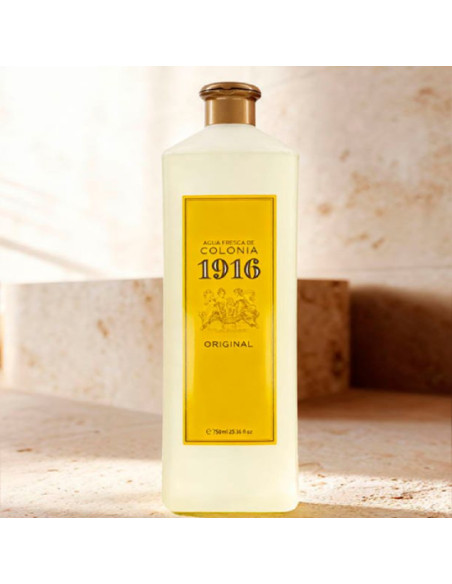 1916 - Original 750 ml, Agua de Colonia Hombre y Mujer, Perfume Unisex, Eau de Toilette Masculina y Femenina, Fragancia Cítrica y Floral, Aroma de Larga Duración