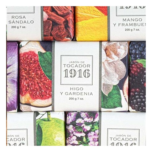 1916 Sabonete higiênico Fig & Gardenia 200gr