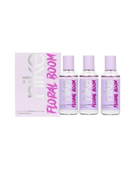 Nike Embalagem Floral Boom Woman Eau de Toilette 30ml 3 peças