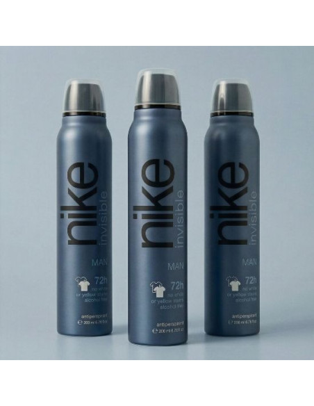 Pack Nike Invisible Man Desodorante Spray Antitranspirante 200 ml x 3 uds