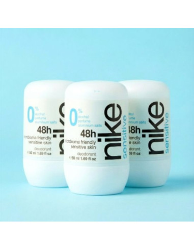 Pack Nike Sensitive desodorante Roll-On 50ml x...