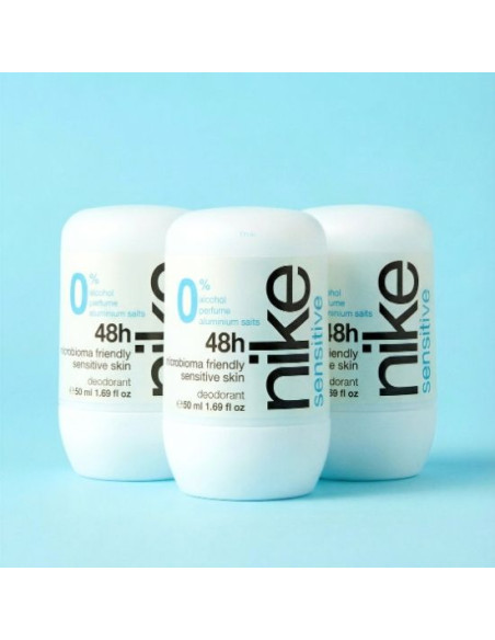 Pack Nike Sensitive desodorante Roll-On 50ml x 3 uds