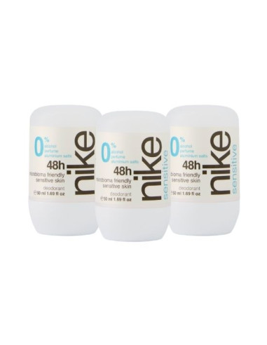 Pack Nike Sensitive desodorante Roll-On 50ml x...