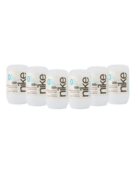 Pack Nike Sensitive desodorante Roll-On 50ml x 6 uds